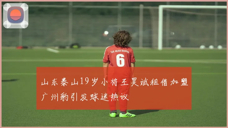 山东泰山19岁小将王昊斌租借加盟广州豹引发球迷热议